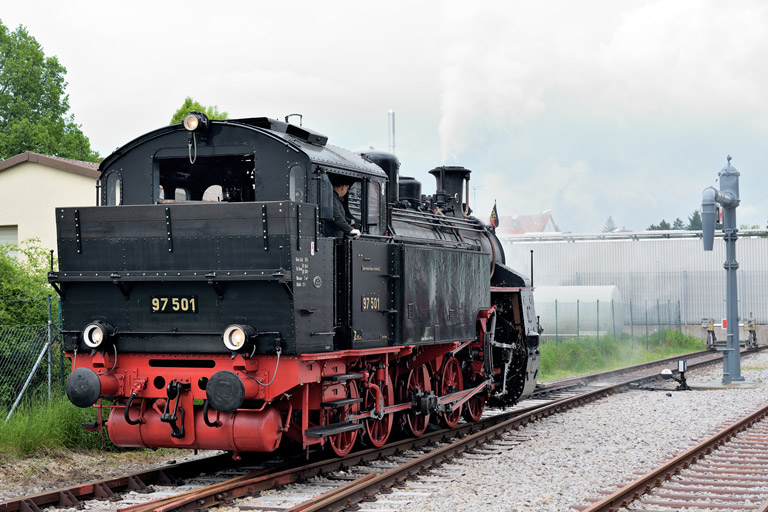 97 501 in Welzheim (Mai 2014)