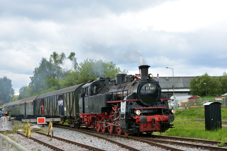 97 501 in Welzheim (September 2013)
