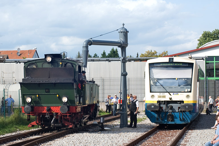 GES Lok 11 in Welzheim (September 2011)
