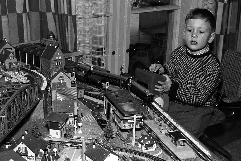 Erster Kontakt mit der Modellbahn (1964)