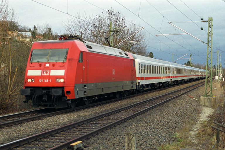 101 145 bei km 12,8 (Februar 2002)