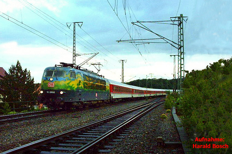 103 220 bei km 16,8 (Juni 2001)