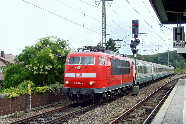 103 233 bei km 16,8 (August 2002)