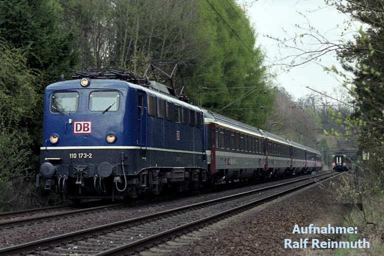 110 173 bei km 18,2 (Fr&uuml;hjahr 1997)