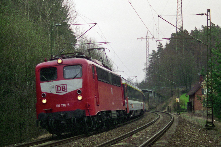 110 176 bei km 19,2 (M&auml;rz 1997)