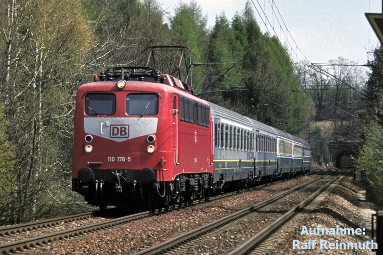 110 176 bei km 18,4 (Fr&uuml;hjahr 1997)