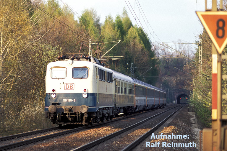 110 195 bei km 18,4 (Fr&uuml;hjahr 1997)