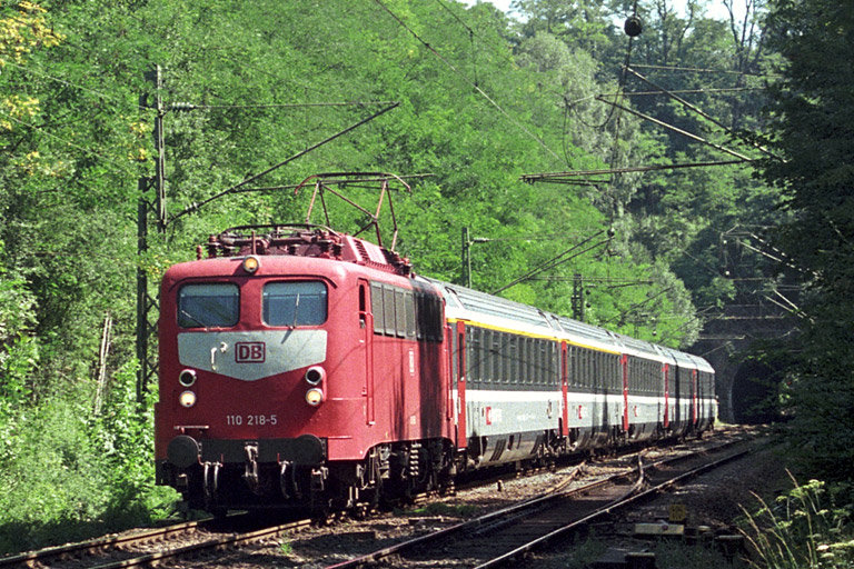110 218 bei km 18,2 (Sommer 1998)