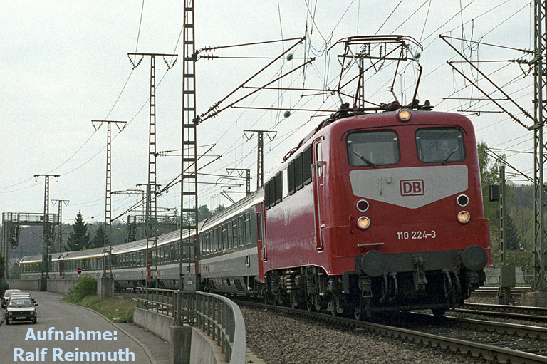 110 224 bei km 16,4 (Fr&uuml;hjahr 1997)