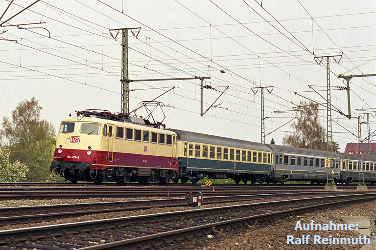 110 497 bei km 16,4 (Fr&uuml;hjahr 1997)