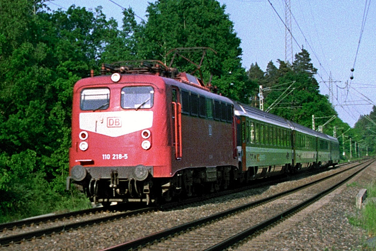 110 218 bei km 22,2 (Mai 1999)