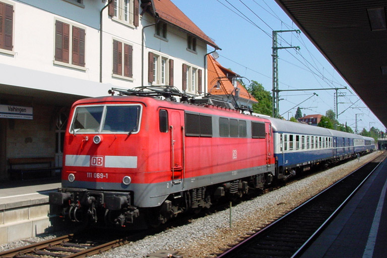 111 069 bei km 15,6 (Juli 2003)