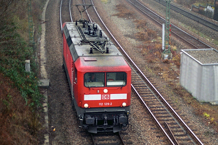112 129 bei km 14,4 (Dezember 2003)