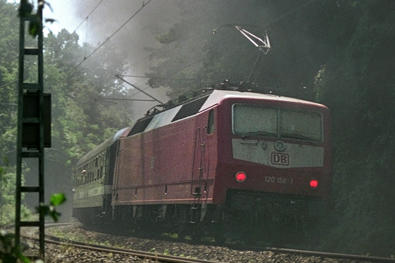 120 158 bei km 11,8 (August 2000)