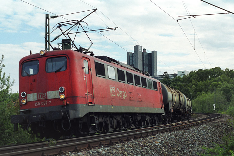150 067 bei km 13,4 (September 2003)