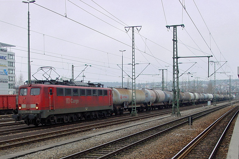 150 161 bei km 15,6 (Januar 2001)