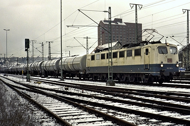 150 083 bei km 15,6 (November 1999)