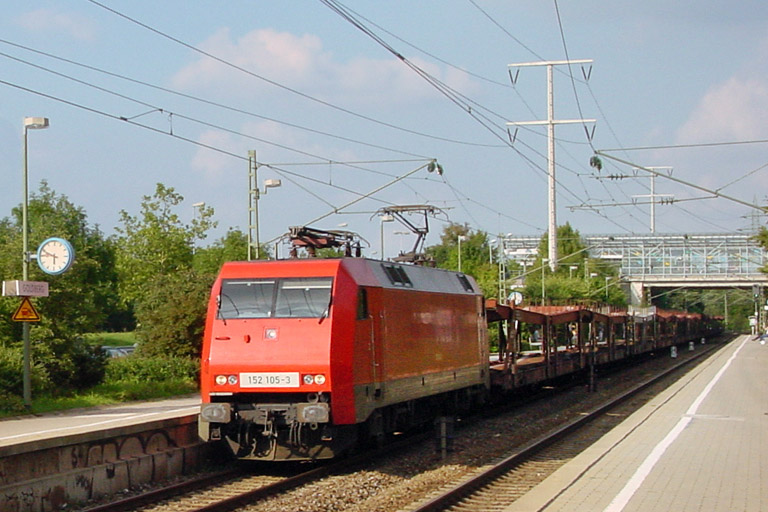 152 105 bei km 24,4 (August 2002)