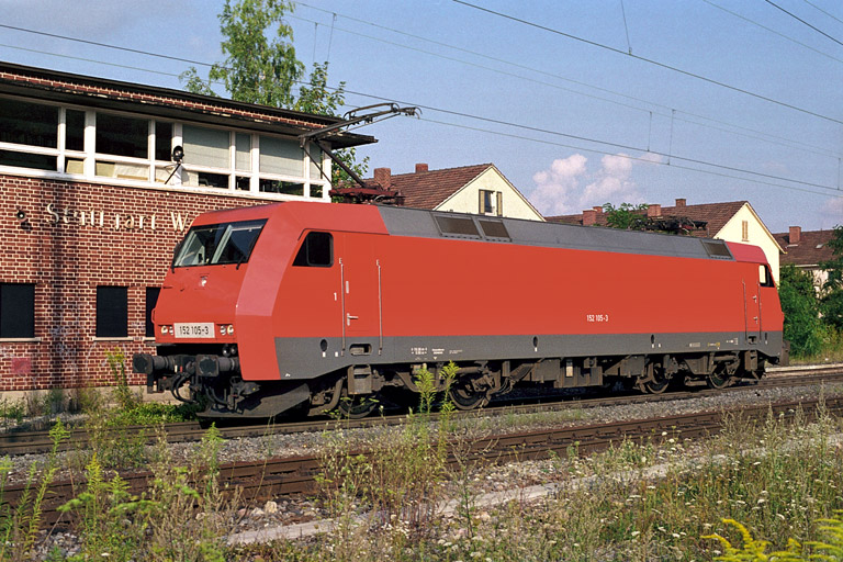 151 105 bei km 8,4 (August 2002)