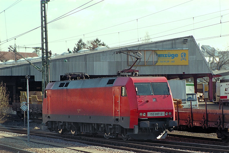 152 097 bei km 15,4 (M&auml;rz 2001)