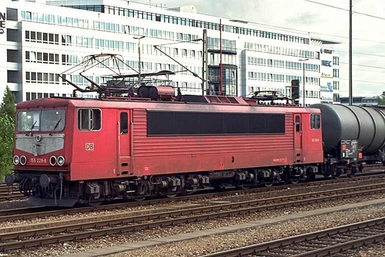 155 229 bei km 15,6 (Juni 2000)