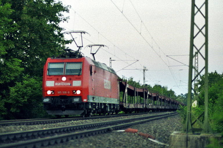 185 108 bei km 12,8 (August 2004)