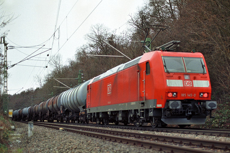 185 145 bei km 12,8 (Januar 2004)