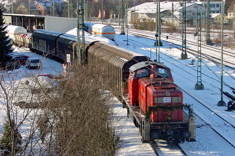 294 335 bei km 16,0 (Dezember 2001)