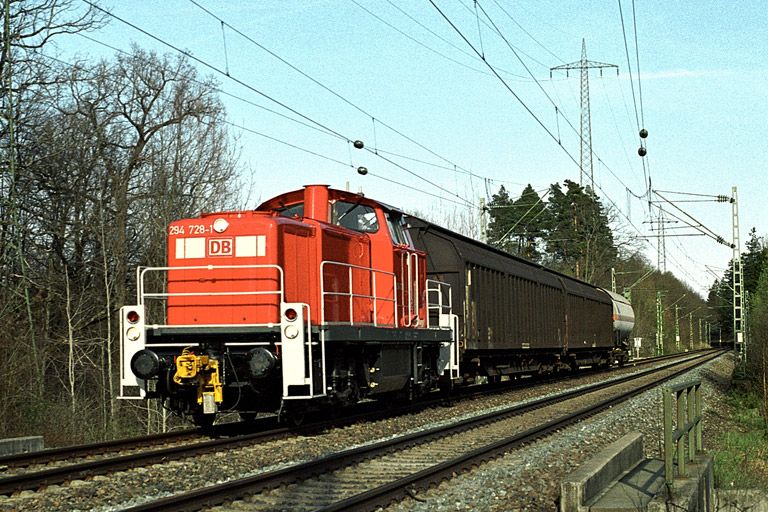 294 728 bei km 22,2 (Sommer 2004)