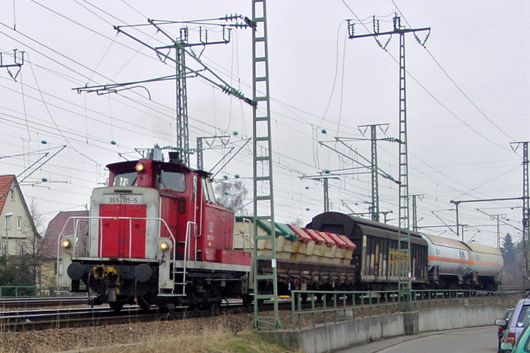 365 115 bei km 16,4 (Februar 2001)