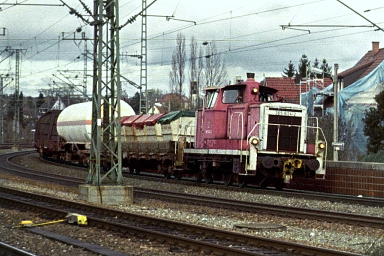 365 824 bei km 16,6 (Februar 2000)