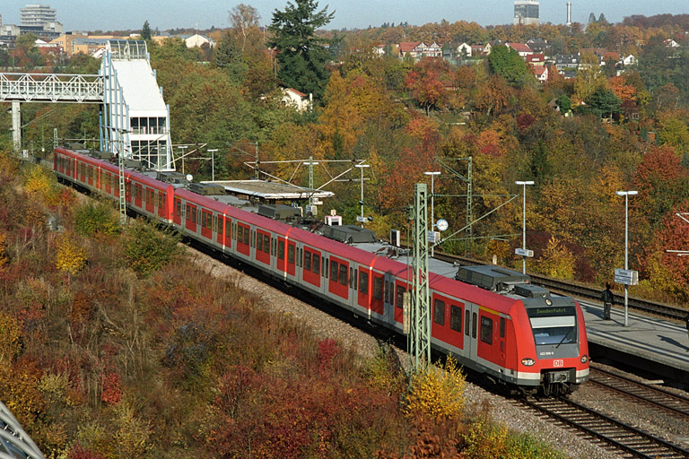 Baureihe 423 als Cisalpino-Ersatzzug (November 2003)
