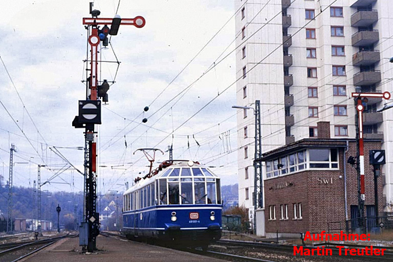 491 001 bei km 8,4 (Mai 1994)
