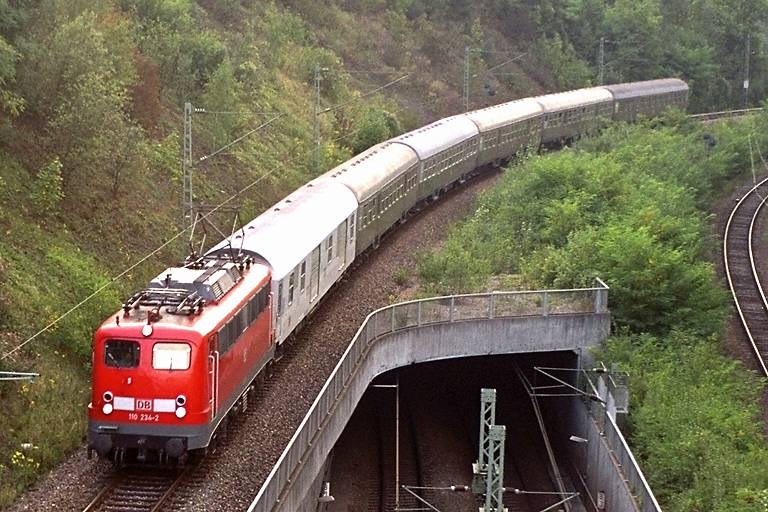 110 234 bei km 13,8 (August 1999)