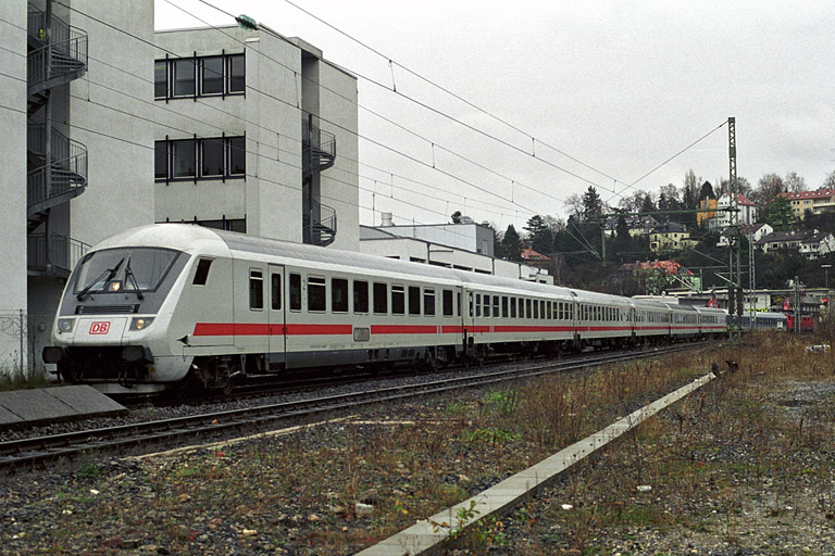 Leerreisezug bei km 8,6 (November 2002)