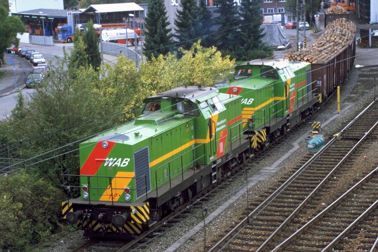 WAB 12 und WAb 13 bei km 16,0 (Oktober 2000)