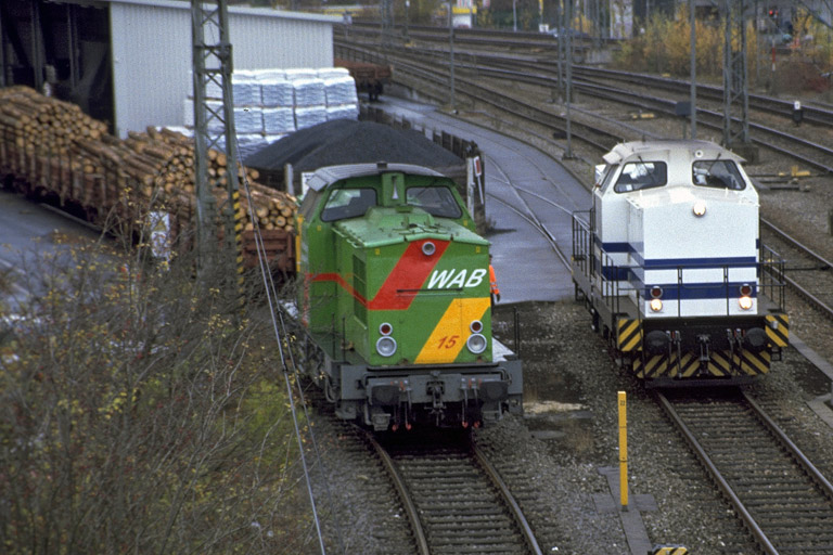 "Weiser Beer" und WAB 15 bei km 16,0 (November 2000)
