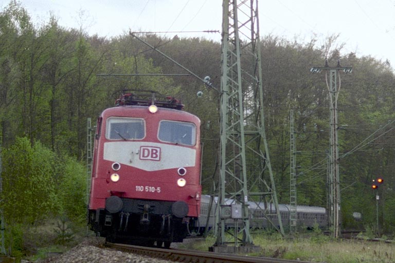 110 510 bei km 17,2 (M&auml;rz 1997)