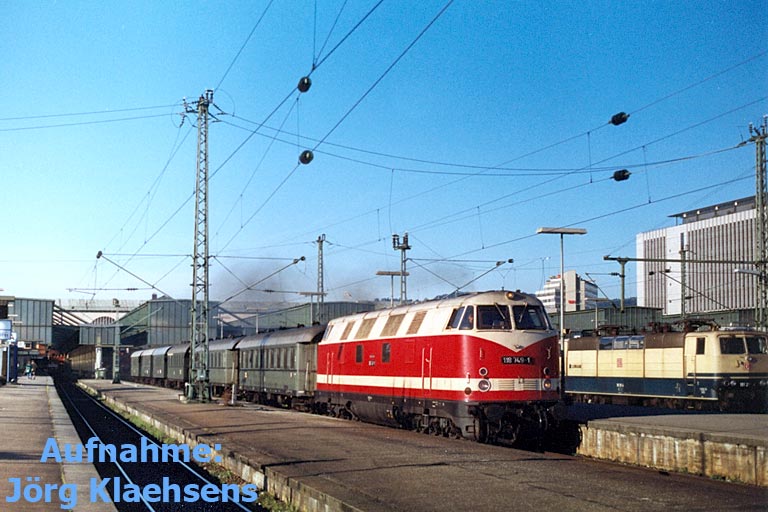 118 749 bei km 0,4 (September 1997)