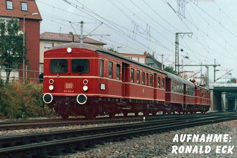 865 606/465 006 bei km 15,6 (Oktober 1987)