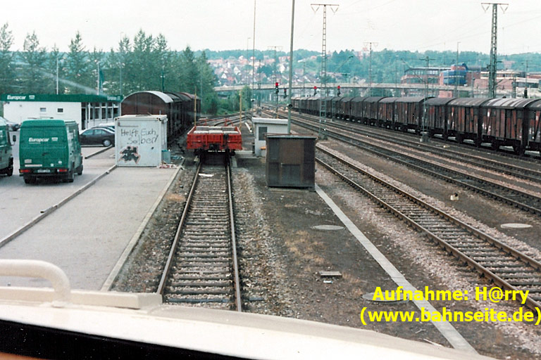 G&uuml;terbahnhof Stuttgart-Vaihingen (August 1994)