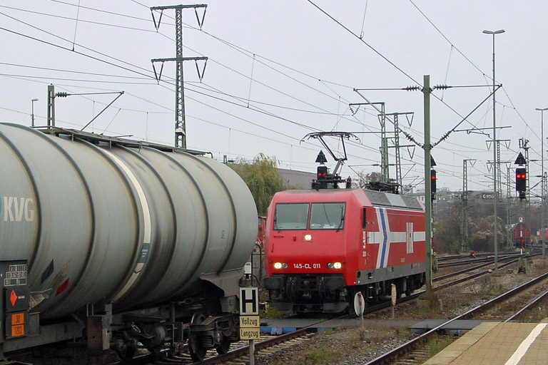 HGK 145-Cl 011 bei km 25,8 (November 2004)