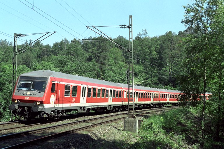 Regionalexpre&szlig; bei km 11,2 (Juni 2004)