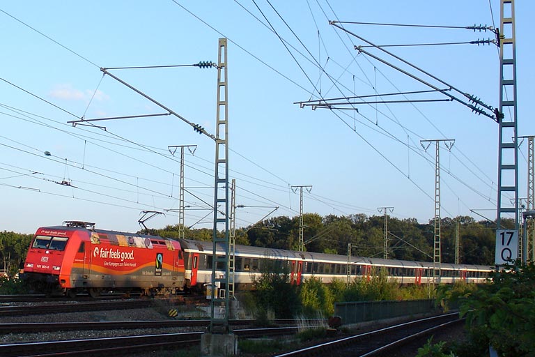 101 001 als "Fair feels good"-Werbetr&auml;ger (August 2005)