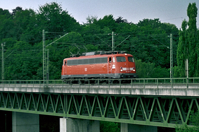 110 307 bei km 14,6 (Juni 2005)