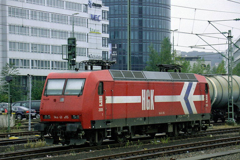 HGK 145 Cl-015 bei km 15,6 (Oktober 2005)