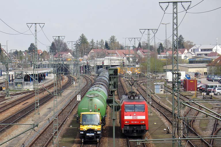 152 162 bei km 15,8 (April 2005)