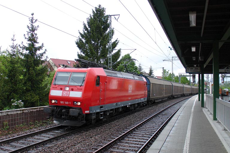 185 140 mit TC 44691 bei km 16,6 (Mai 2005)