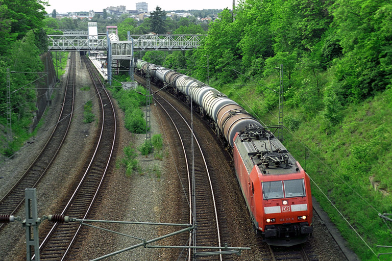 185 141 bei km 14,4 (Mai 2005)