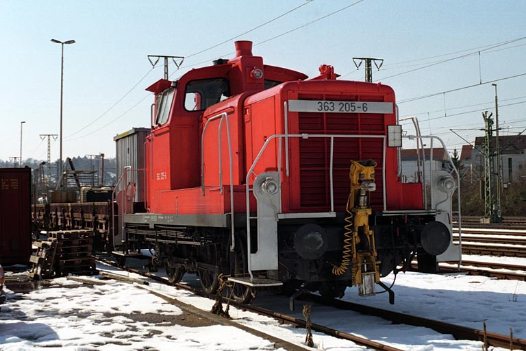 363 205 bei km 15,8 (M&auml;rz 2005)